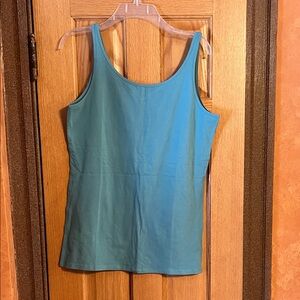 Duluth Trading Co Teal Tank Top